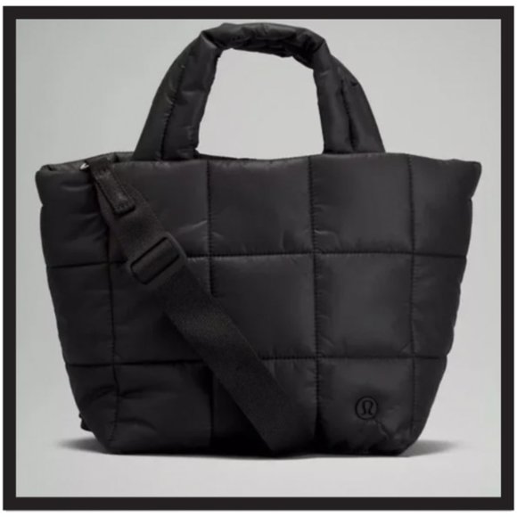 lululemon athletica Handbags - NWT Quilted Grid Crossbody Bag 5L - Black